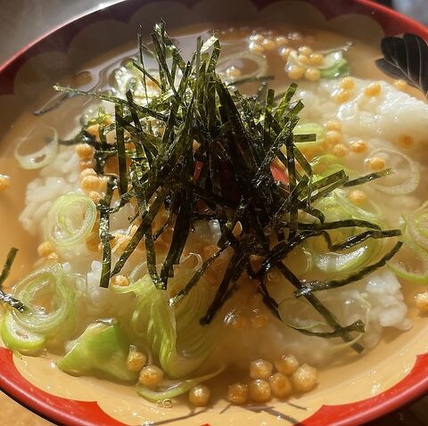 お茶漬け(鮭・梅)